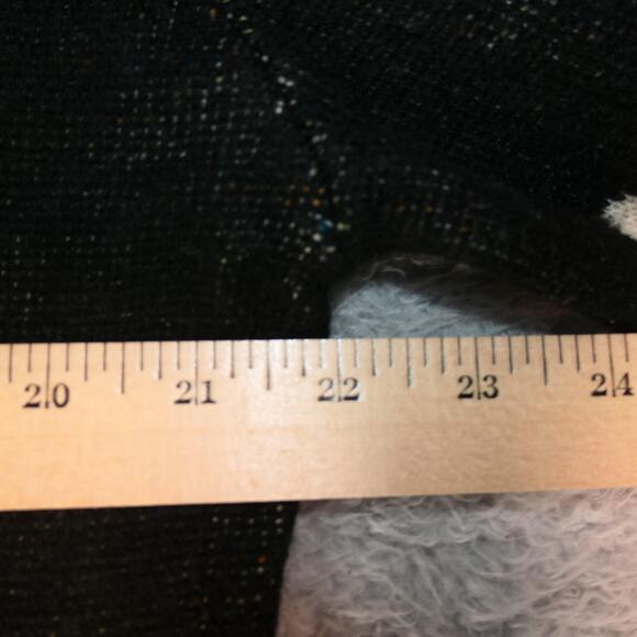 Urban Outfitters Cardigan Sweater Womens Medium Dark Gray Flame Oversized Boho - Picture 6 of 12